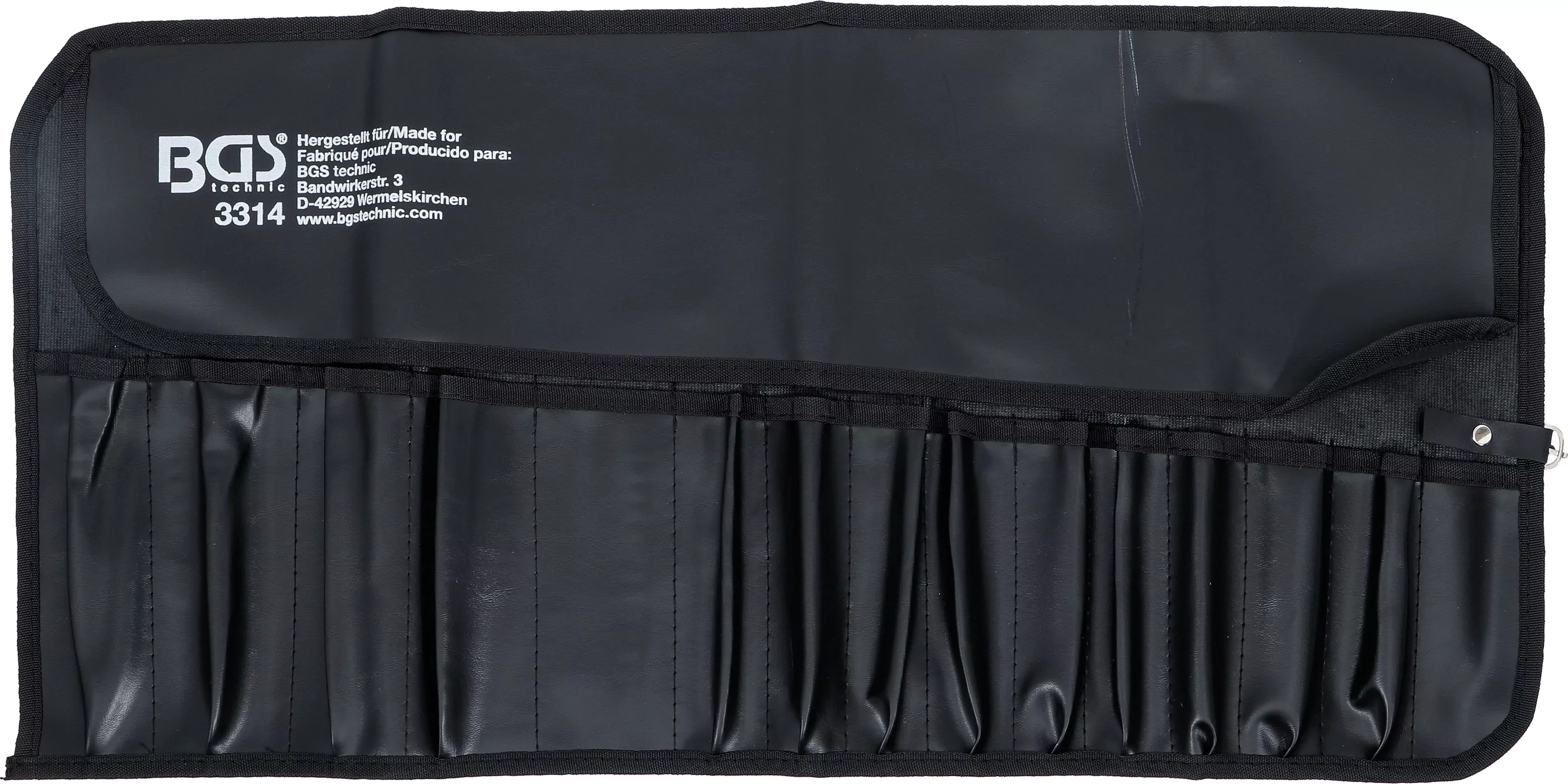 Rolltasche für Werkzeug mit 15 Fächern | 660 x 320 mm | leer