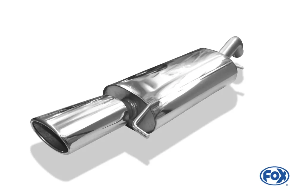 VW Corrado 16V/ VR6  Endschalldämpfer - 115x85 Typ 44