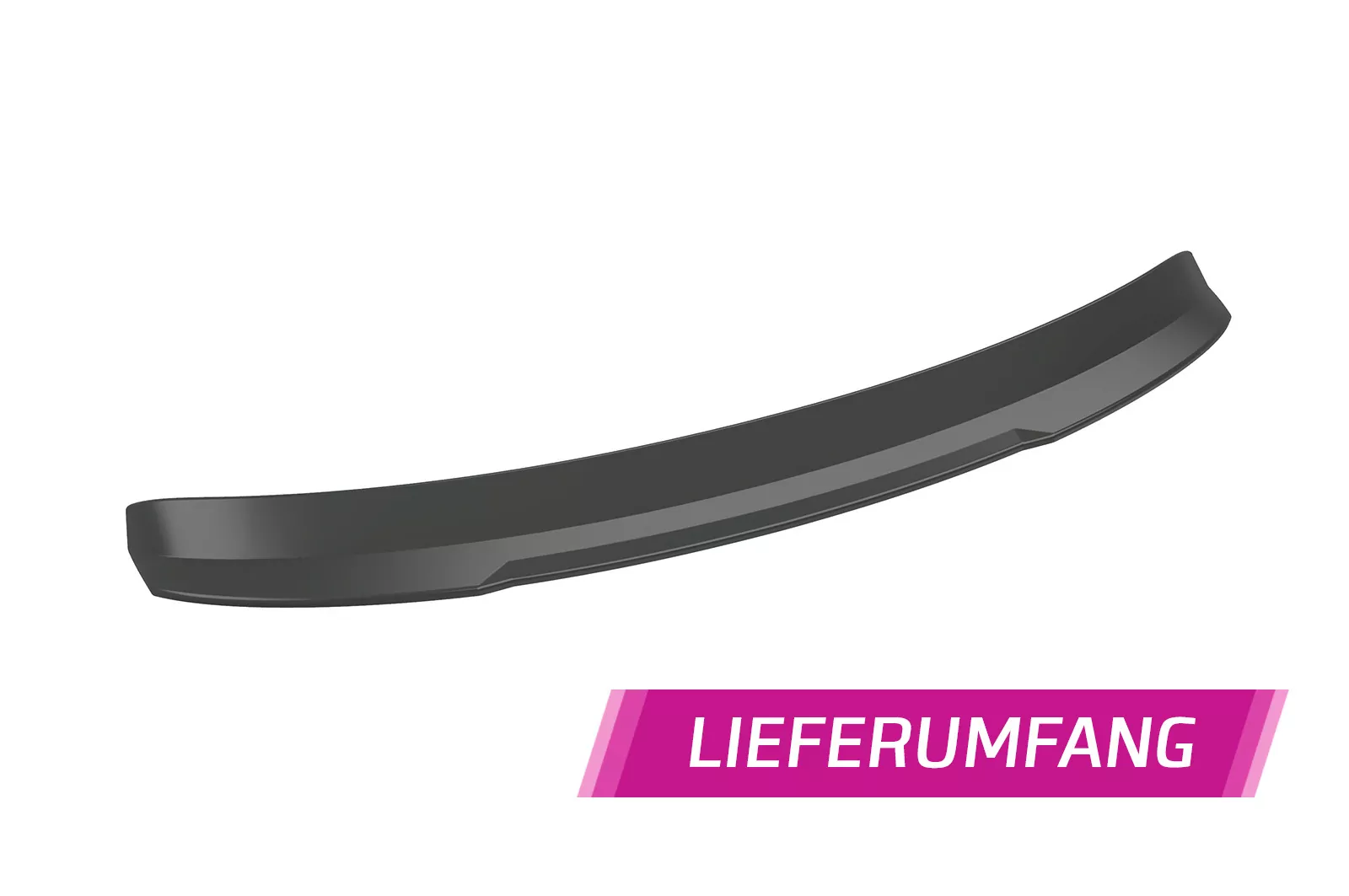 Heckflügel mit ABE für Skoda Superb III (Typ 3V) Combi HF749-M Carbon Look (matt)