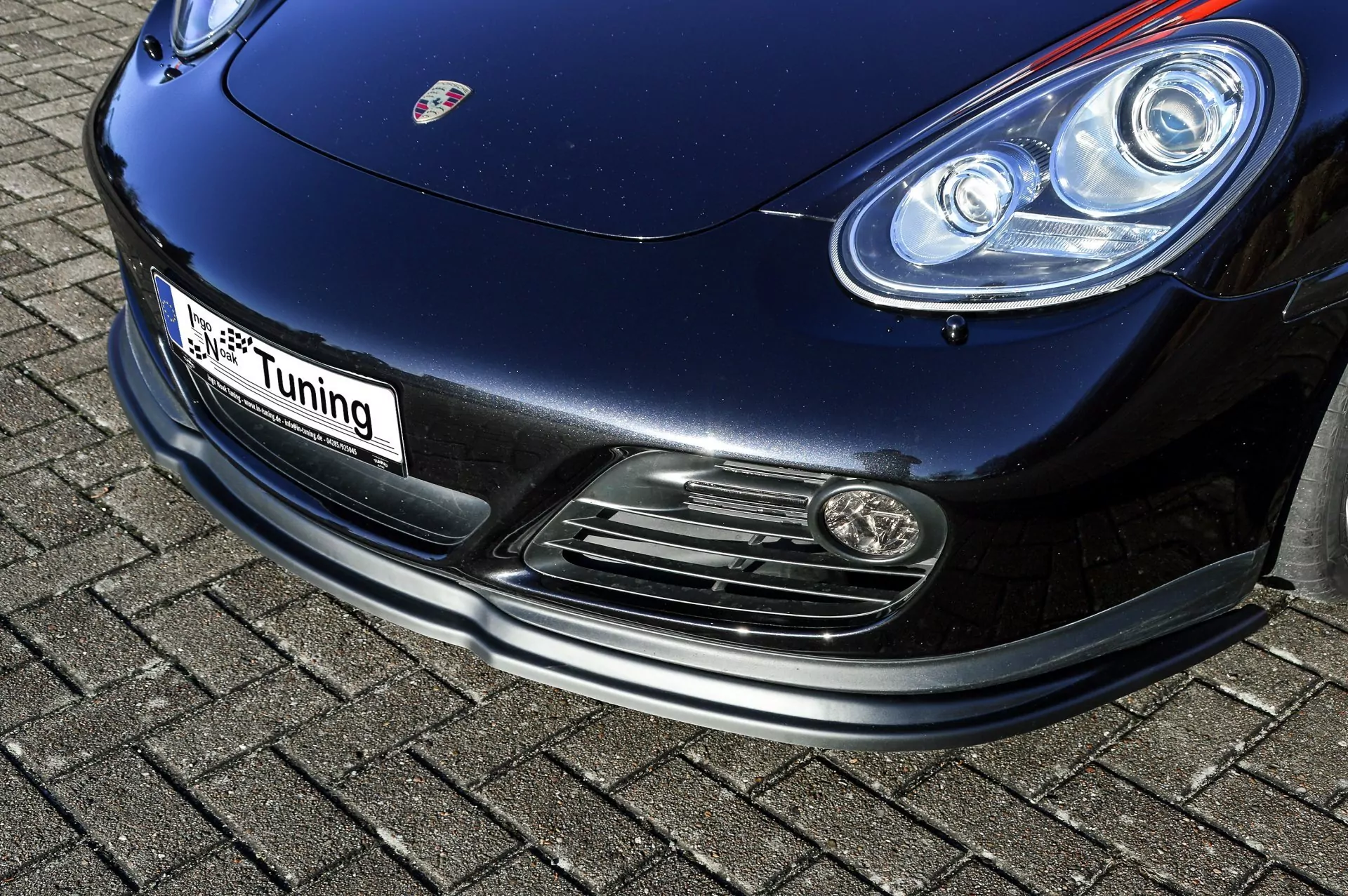 Frontspoilerlippe Cuplippe für Porsche Cayman 987 aus ABS
