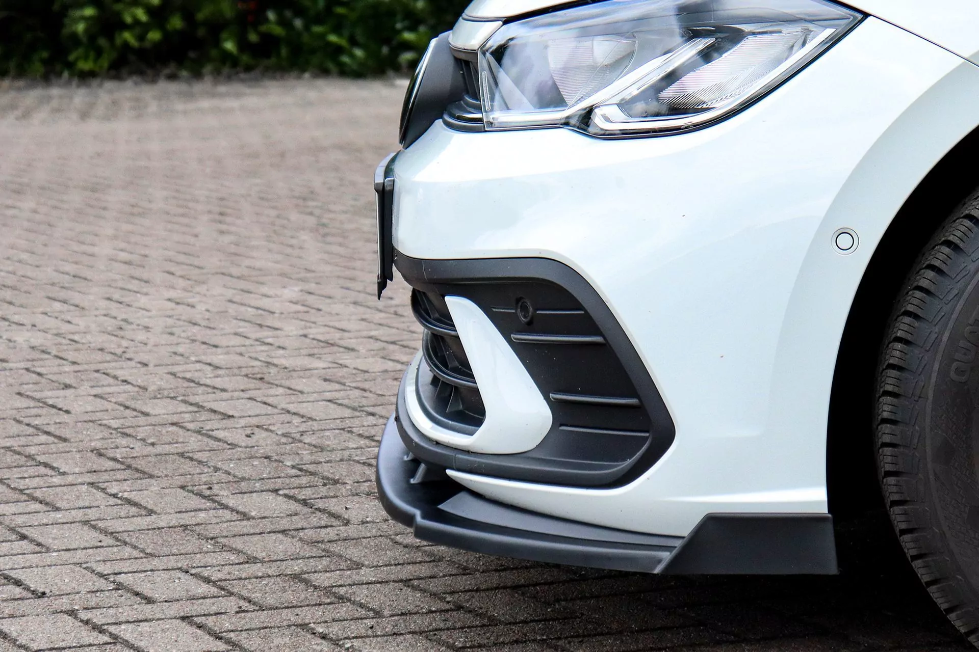 Spoilerschwert Cuplippe mit Wings für VW Polo 6 2G Facelift