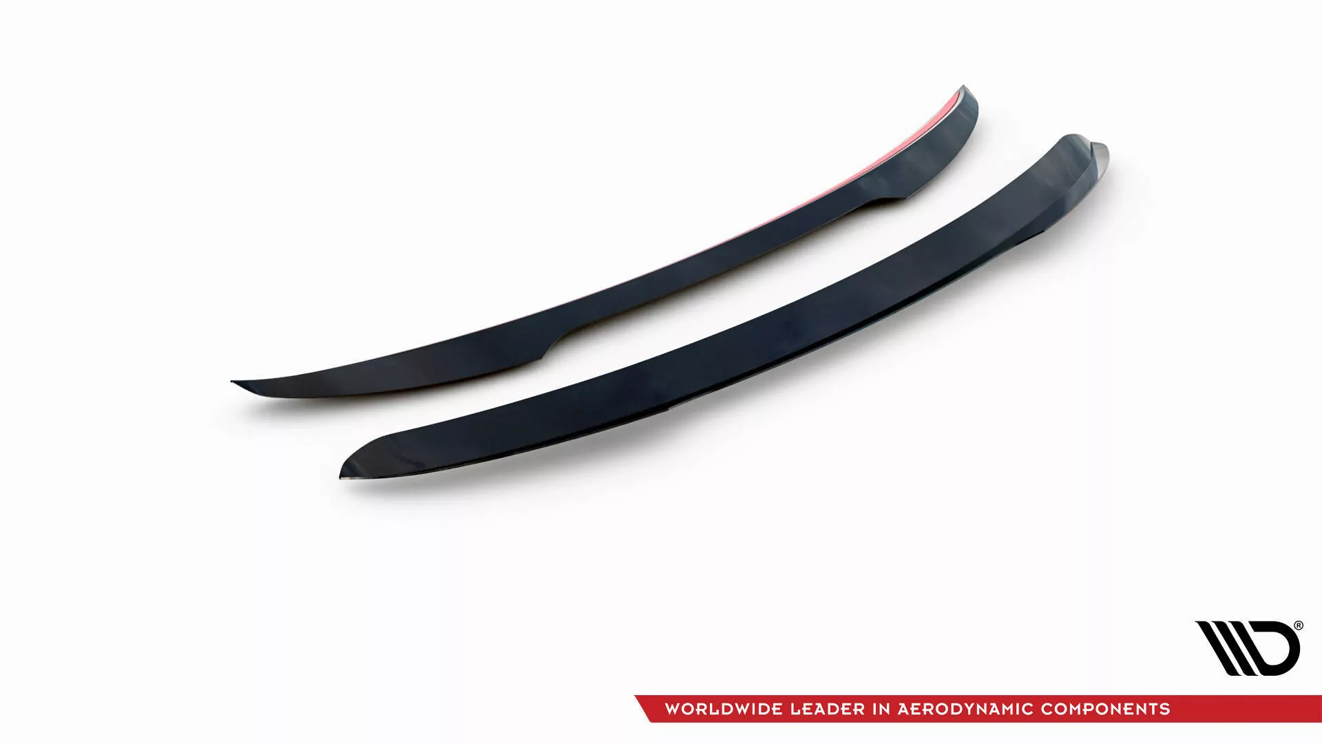 Spoiler CAP Passend Für Mercedes-Benz CLA Shooting Brake AMG-Line (X118) Schwarz Hochglanz