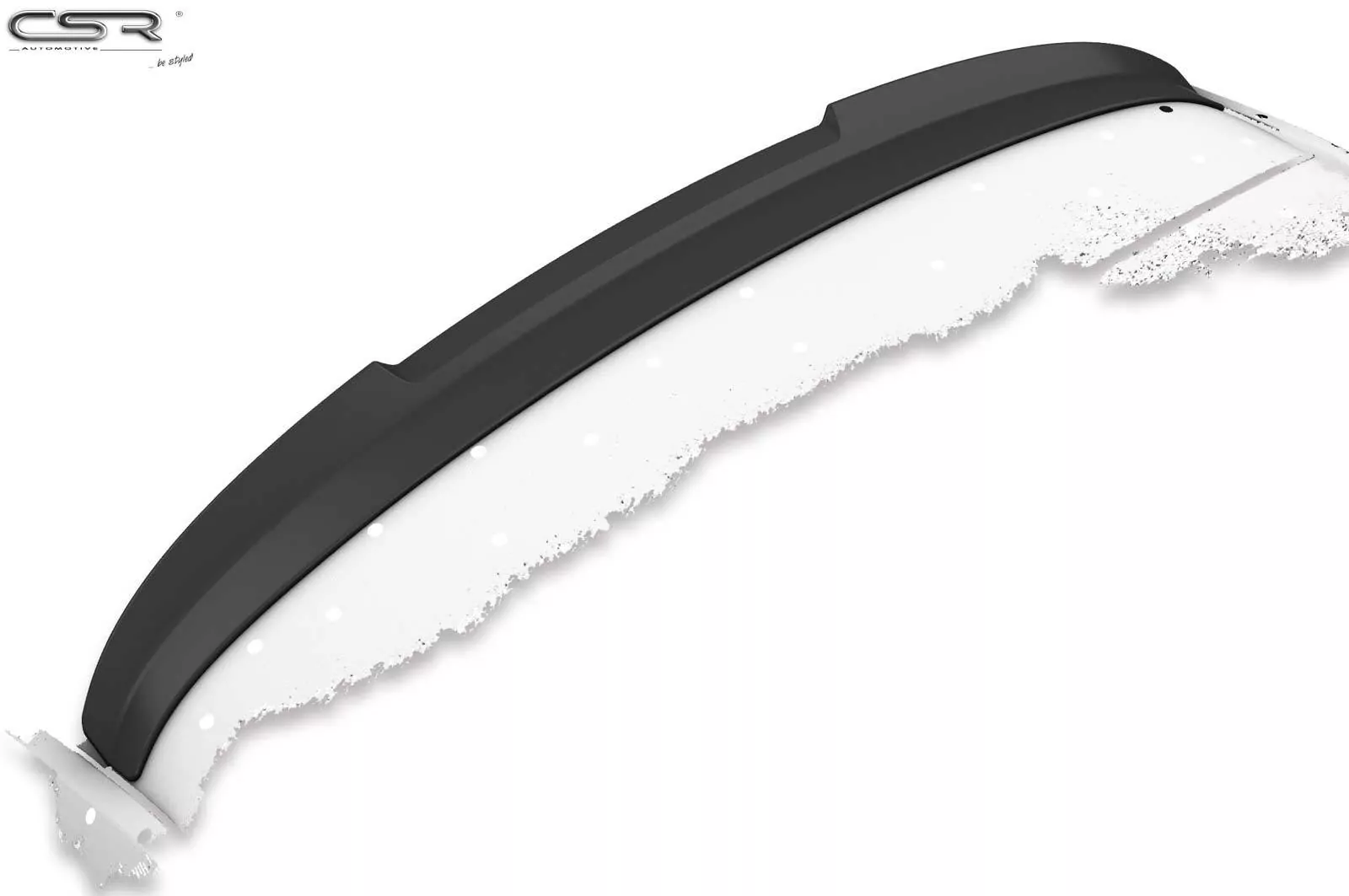 Heckflügel mit ABE für Skoda Rapid (Typ NH) Spaceback HF735-M Carbon Look Matt