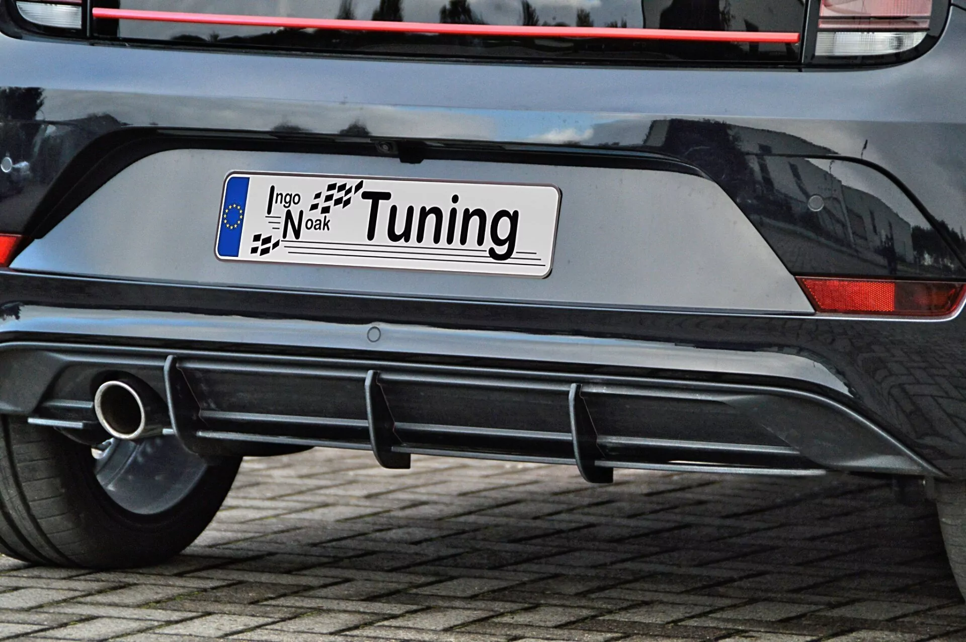 Racing Heckansatz für VW UP GTI