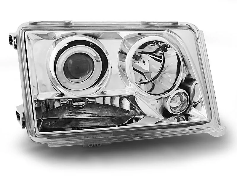 Headlights Chrome Fits Mercedes W124 E-Klasse 05.93-06.95 Chrome