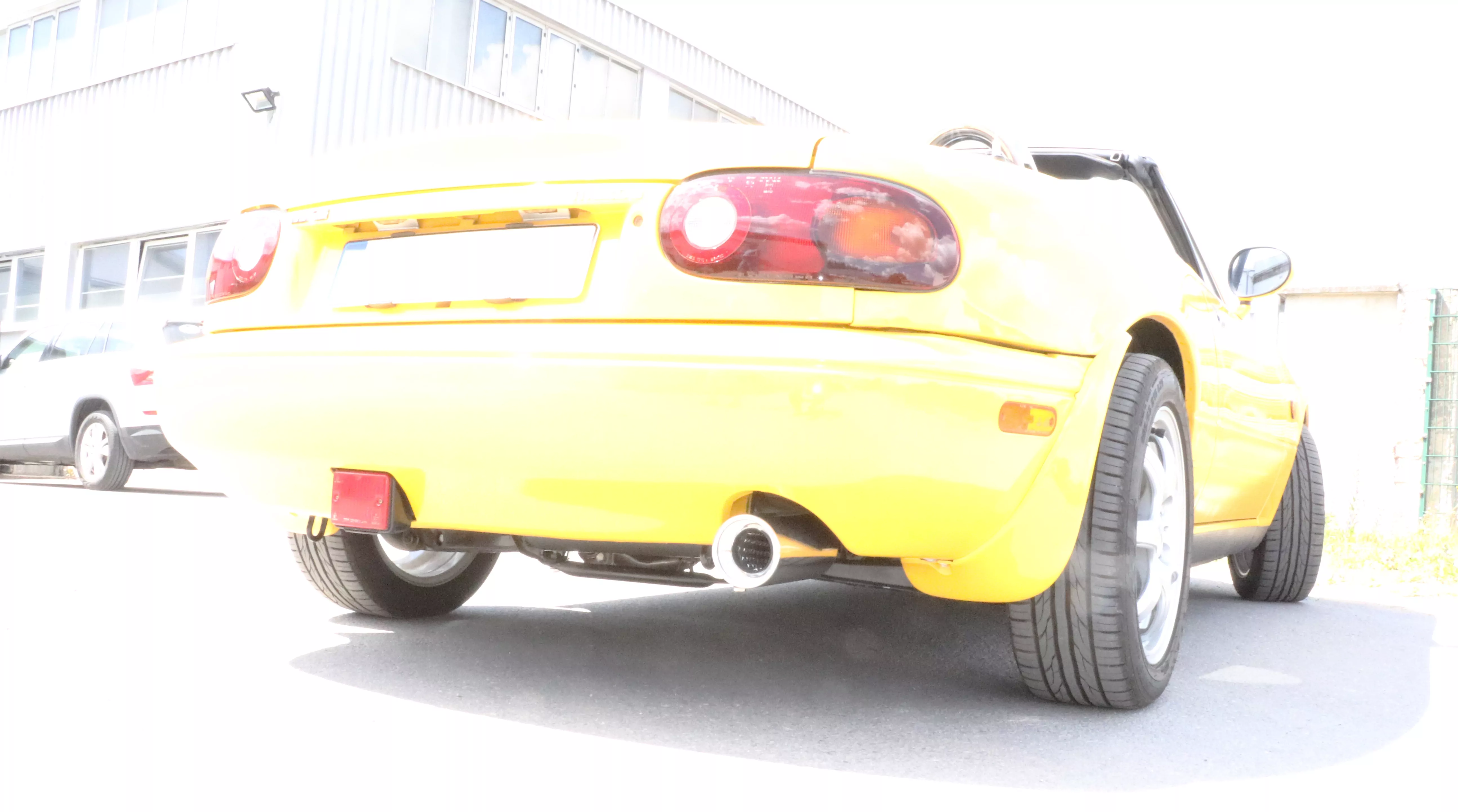 Mazda MX5 Typ NA  Endschalldämpfer - 1x90 Typ 13