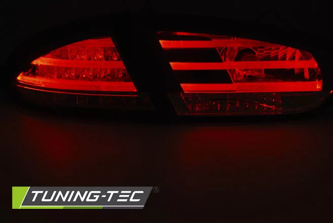 Led Tail Lights Red Smoke Fits Seat Leon 03.09-12