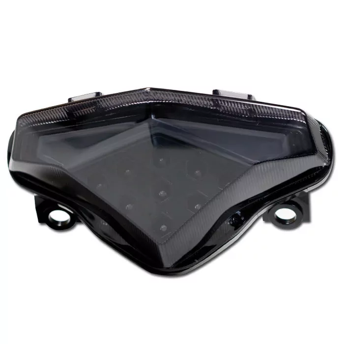 LED-Rücklicht Kawasaki ER-6F/N, EX650, Bj. 12-14 getönt | Reflektor schwarz | E-geprüft