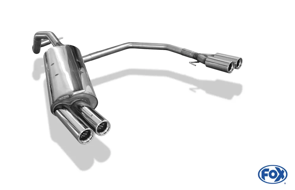 VW Beetle Typ 1C/ 9C  Endschalldämpfer Ausgang rechts/links - 2x76 Typ 13 rechts/links