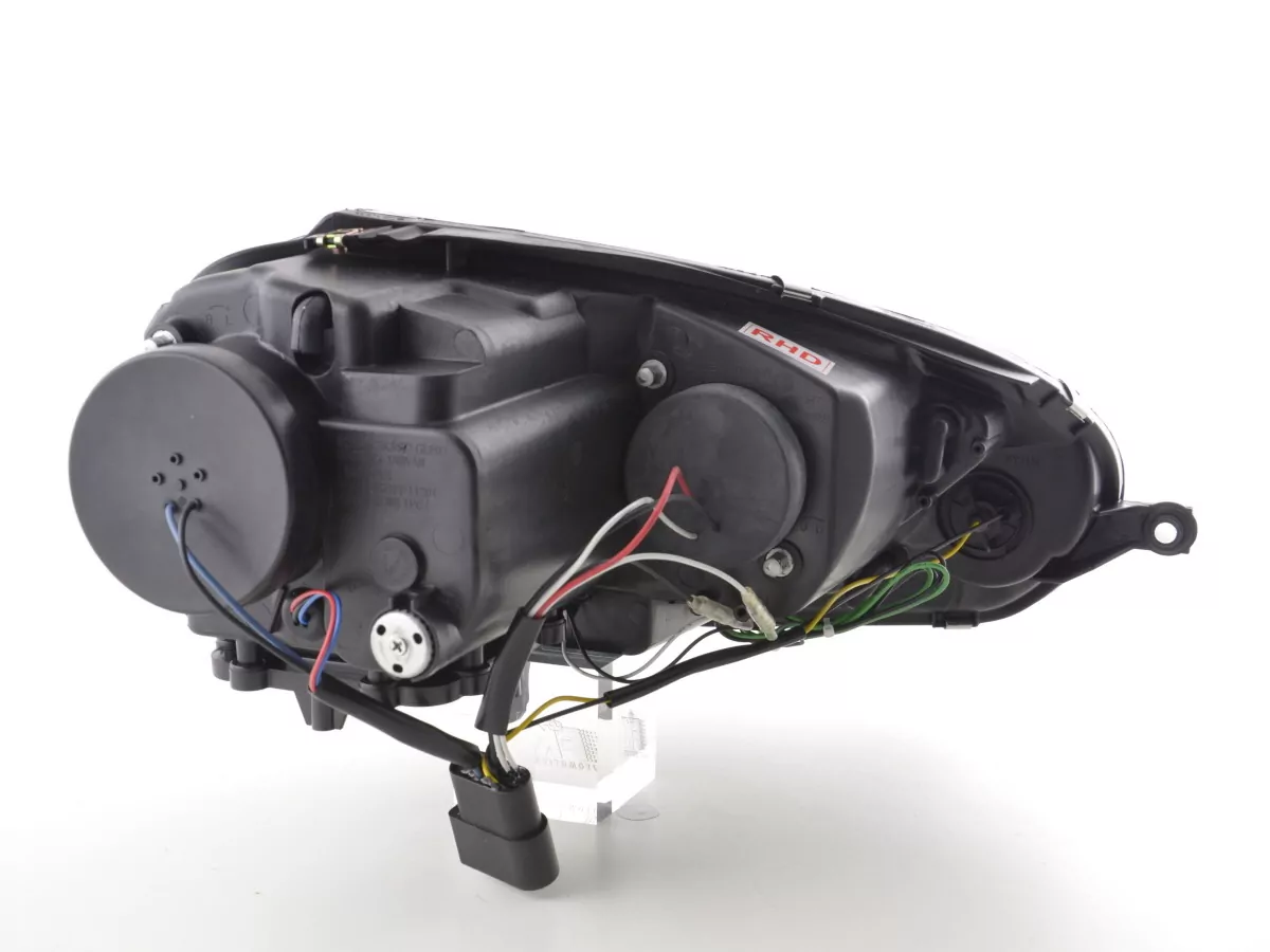 Scheinwerfer Set Daylight LED TFL-Optik VW Golf 5 Typ 1K Bj. 03-08 chrom für Rechtslenker