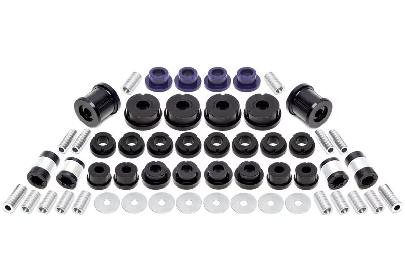 TA Technix PU-Buchsen Kit 54-teilig / Vorderachse+Hinterachse / passend für Audi A3 / Q3 / TT / Seat Leon / Altea / Toledo / Alhambra / Skoda Octavia / Superb / Yeti / VW Scirocco / Eos / Jetta / Golf / Touran / Tiguan / Passat / Sharan