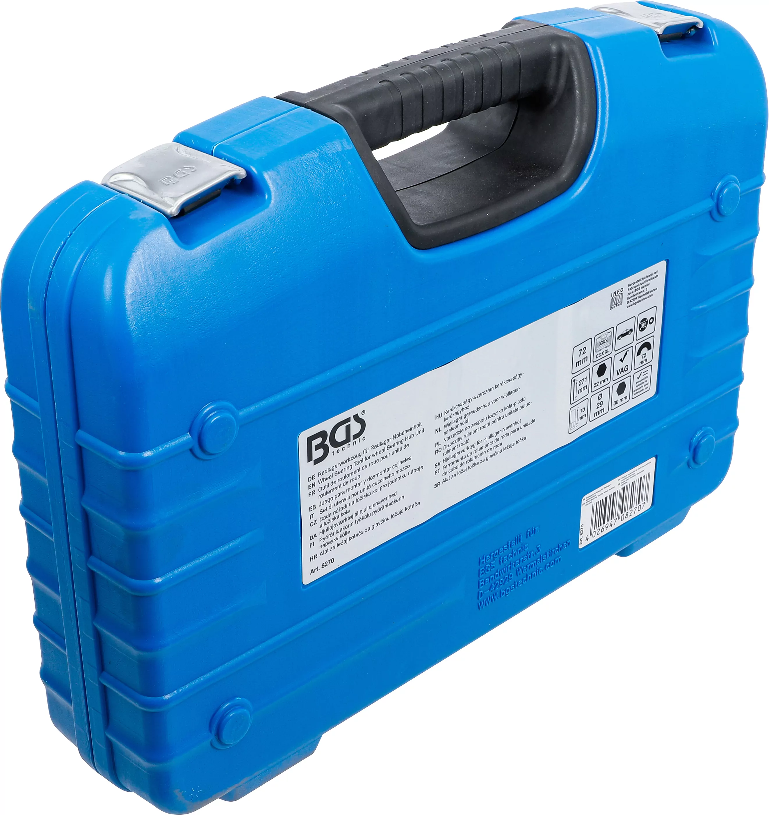 Radlagerwerkzeug für Radlager-Nabeneinheit | für VW | 72 mm