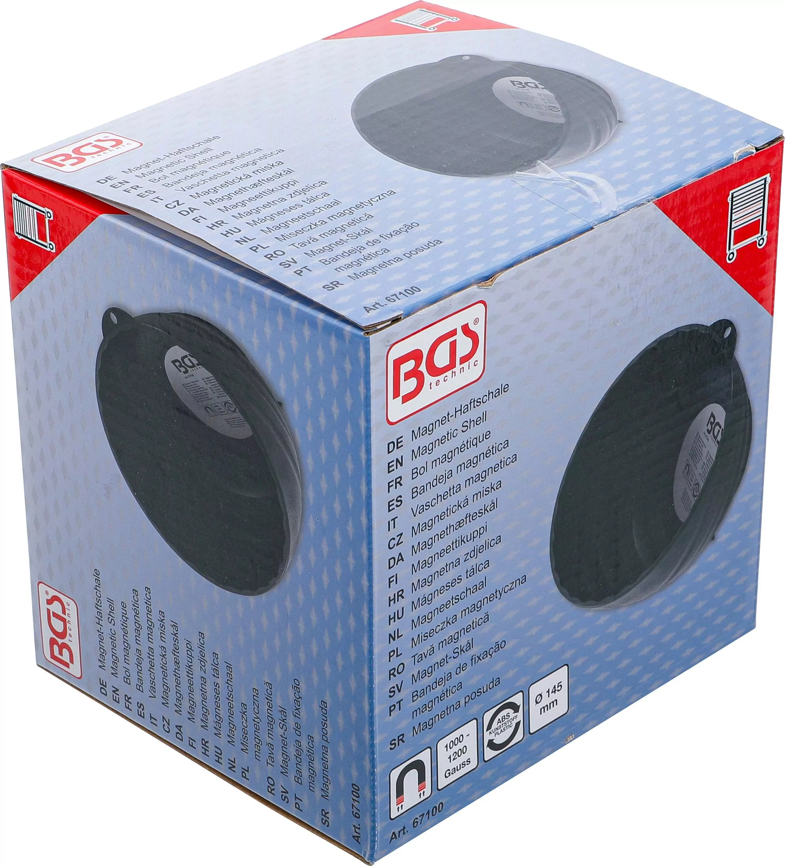 Magnet-Haftschale | extra hoher Rand | Ø 145 mm