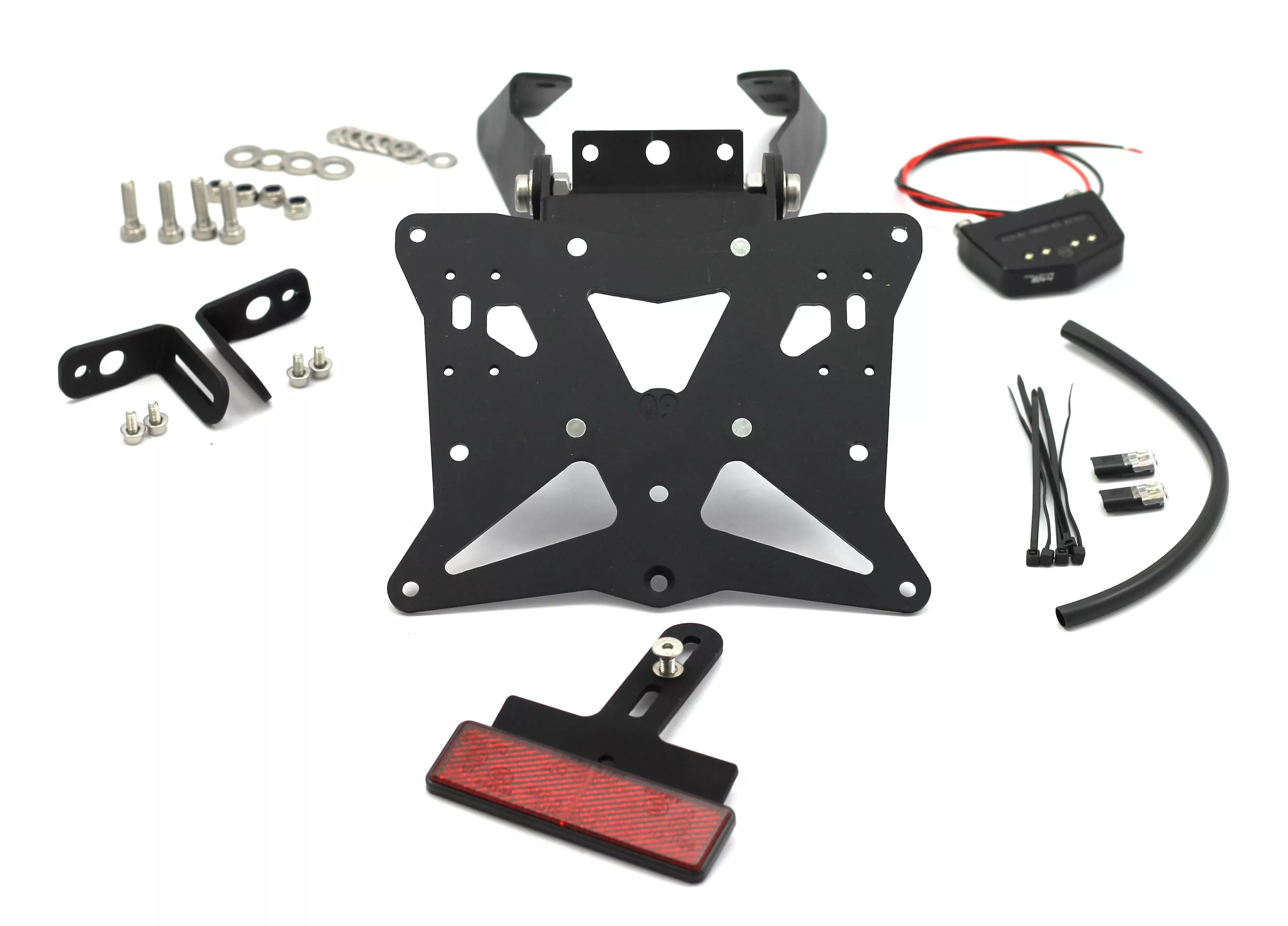 MG Biketec Kennzeichenhalter für Husqvarna 125 Svartpilen ab 2024