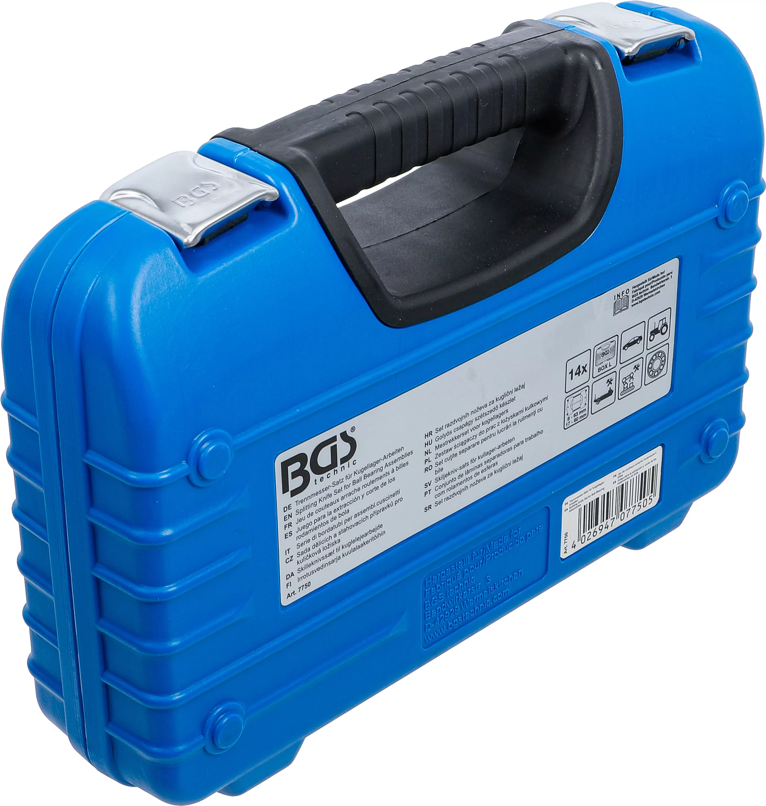 Trennmesser-Satz für Kugellager-Arbeiten | 14-tlg.