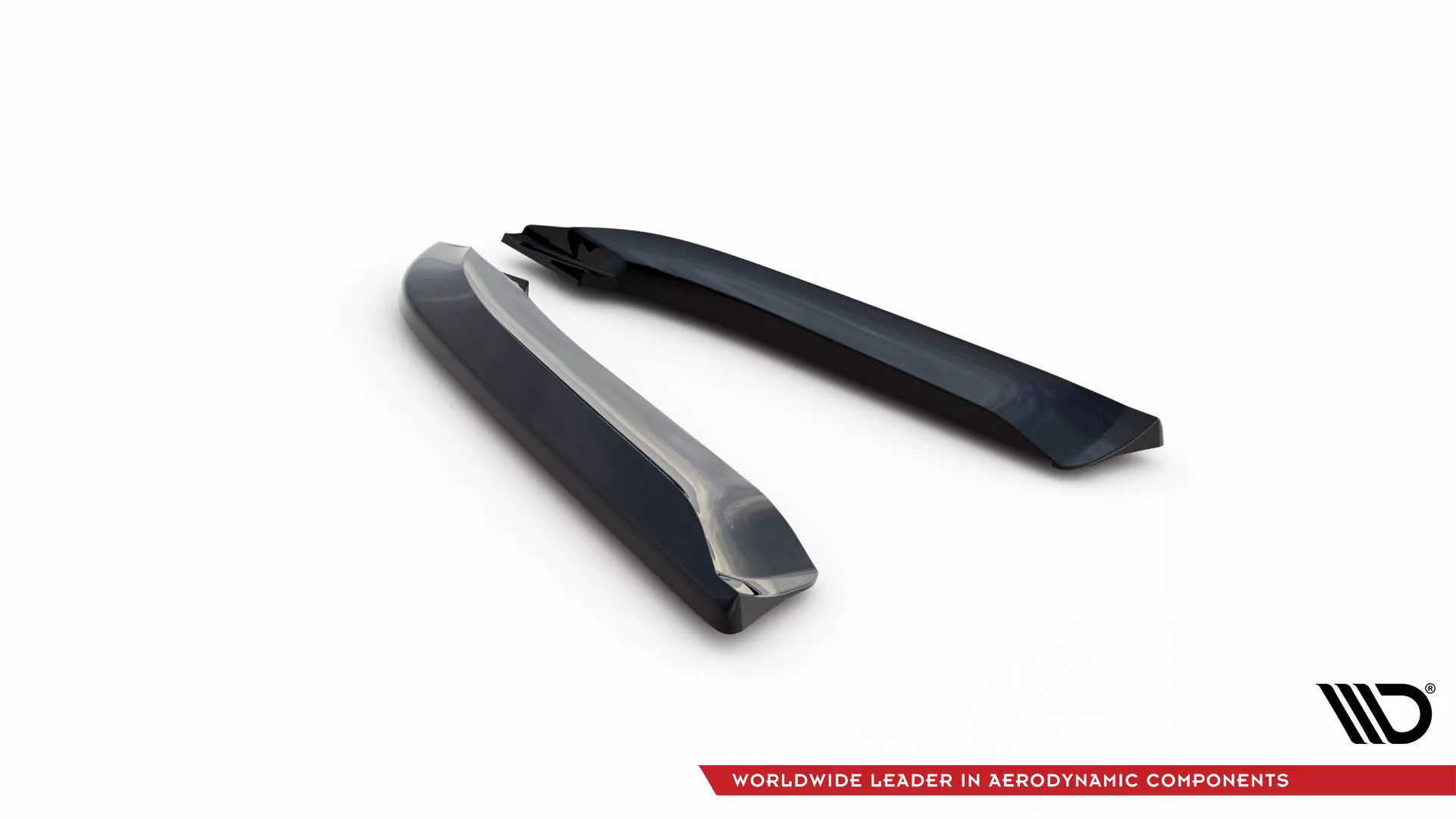 Heck Ansatz Flaps Diffusor Passend Für V.2 Audi RS4 Limousine B7 Schwarz Hochglanz