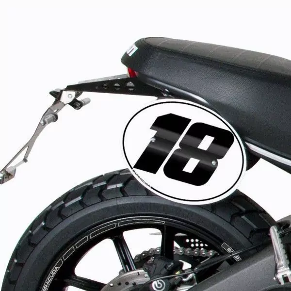 Barracuda Nummerntafel Ducati Scrambler 2015-2017