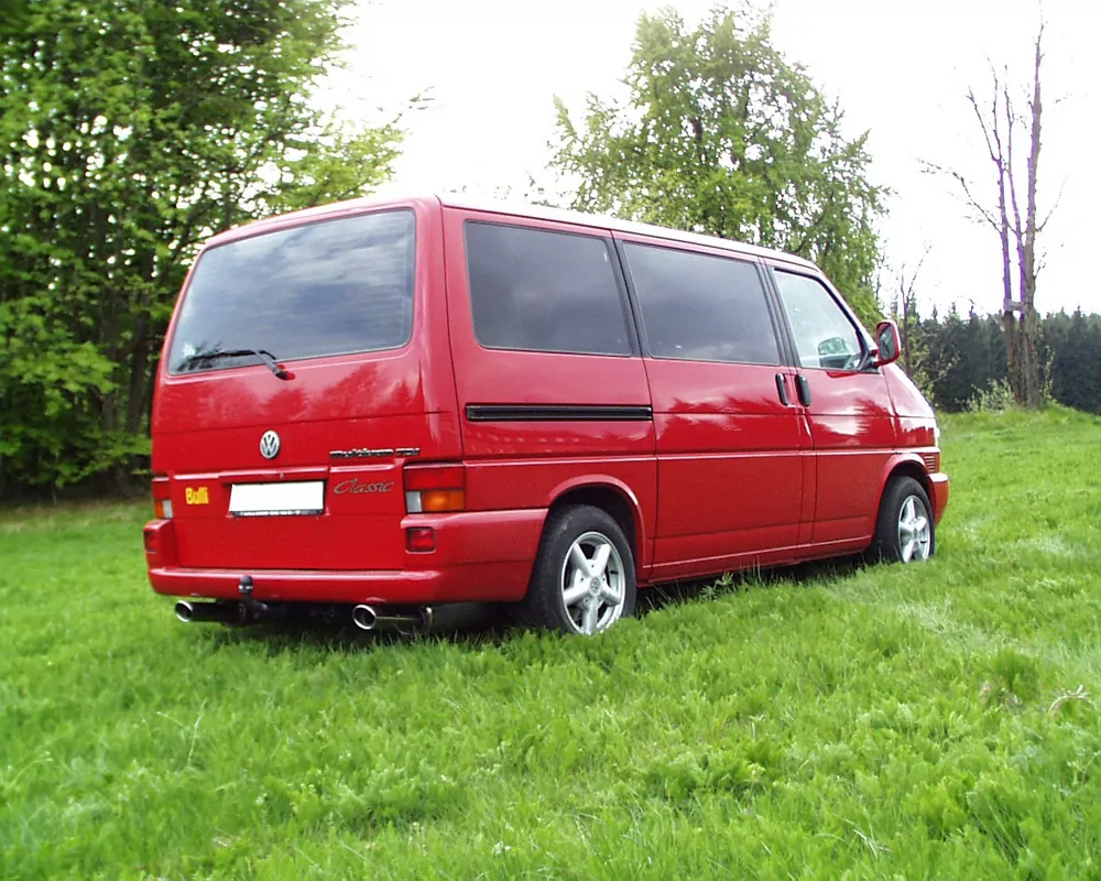 VW Bus T4  Endschalldämpfer rechts/links einflutig - 115x85 Typ 33 rechts/links