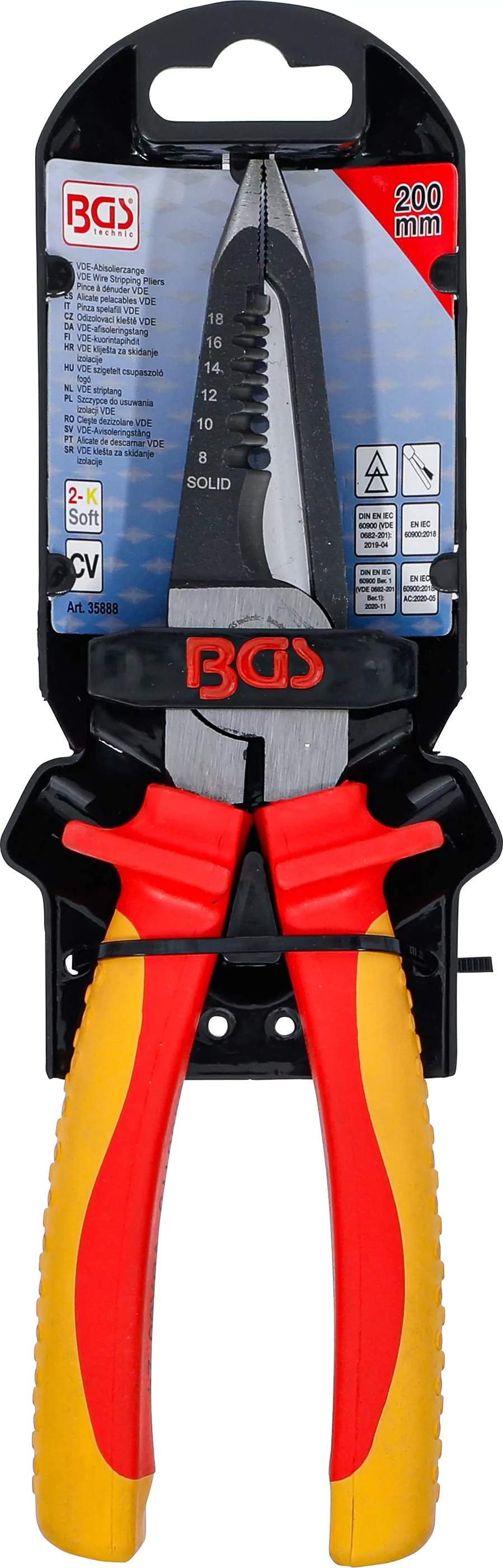 VDE-Abisolierzange | 200 mm