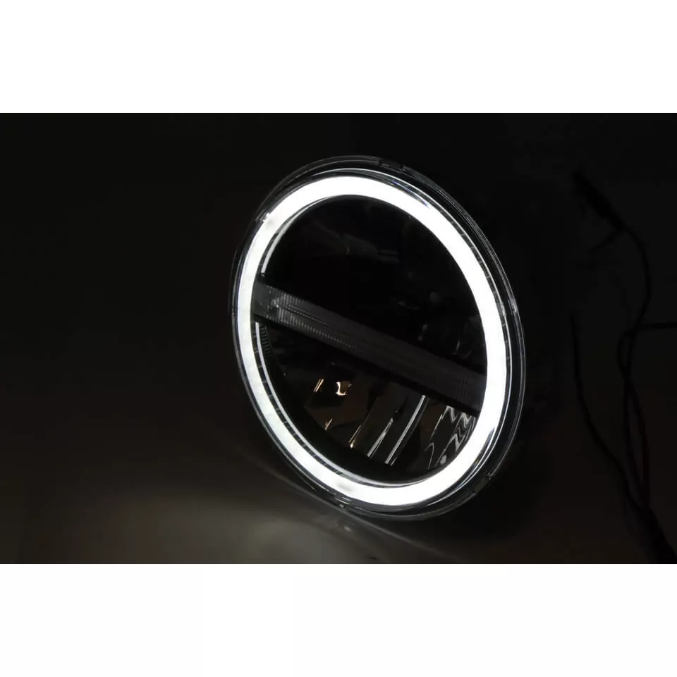 HIGHSIDER LED Hauptscheinwerfereinsatz TYP 6 mit TFL, rund, 5 3/4 Zoll E-geprüft