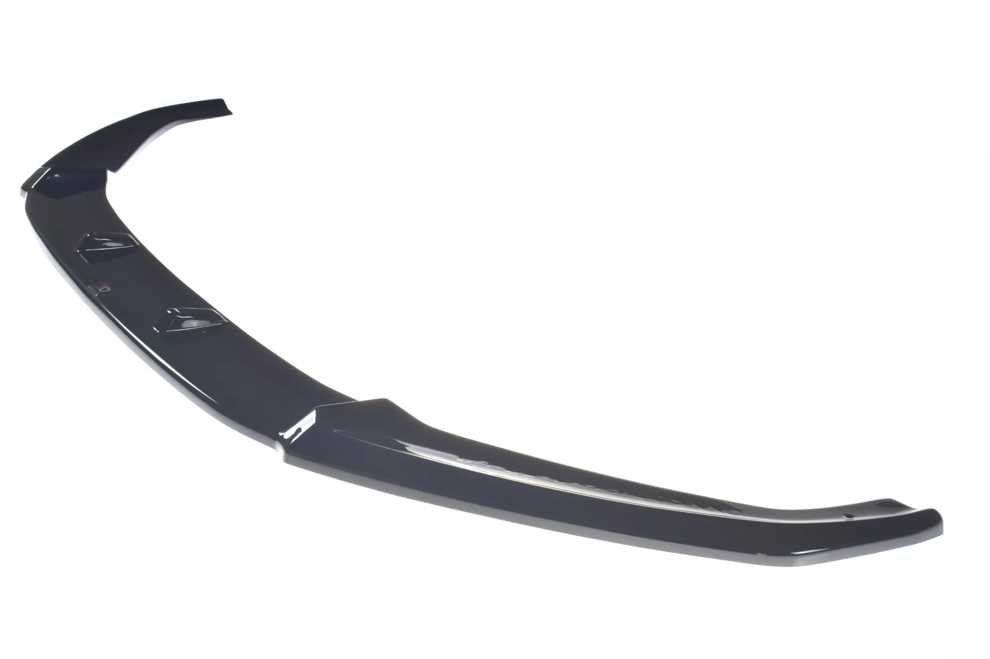 Front Ansatz Passend Für V.2 Passend Für Audi TT Mk3 (8S) RS  Schwarz Hochglanz Schwarz Hochglanz