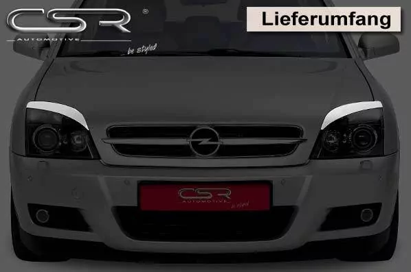 Scheinwerferblenden Carbon Look für Opel Vectra C / Signum SB193-C Carbon Look Hochglanz