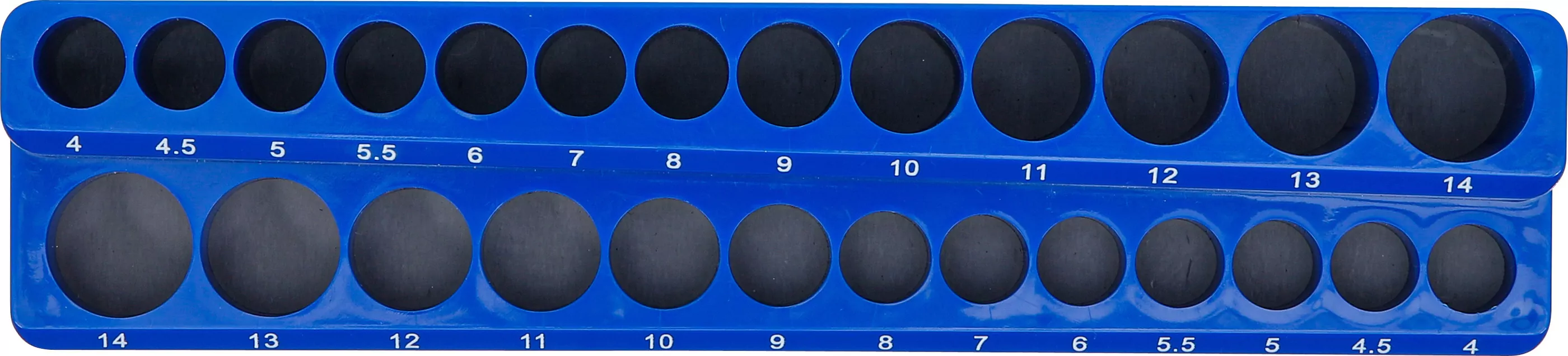 Kunststoffhalter für Steckschlüssel-Einsätze | magnetisch | 6,3 mm (1/4")