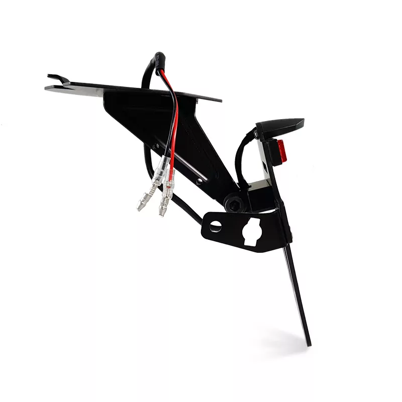 alpha Technik Kontur gefräster Alu-Kennzeichenhalter für BMW S1000RR; TYP 2R99; Modelljahr 2019-