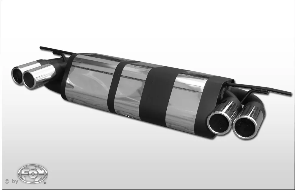 Lotus Elise  Endschalldämpfer Ausgang rechts/links - 2x63 Typ 12 rechts/links