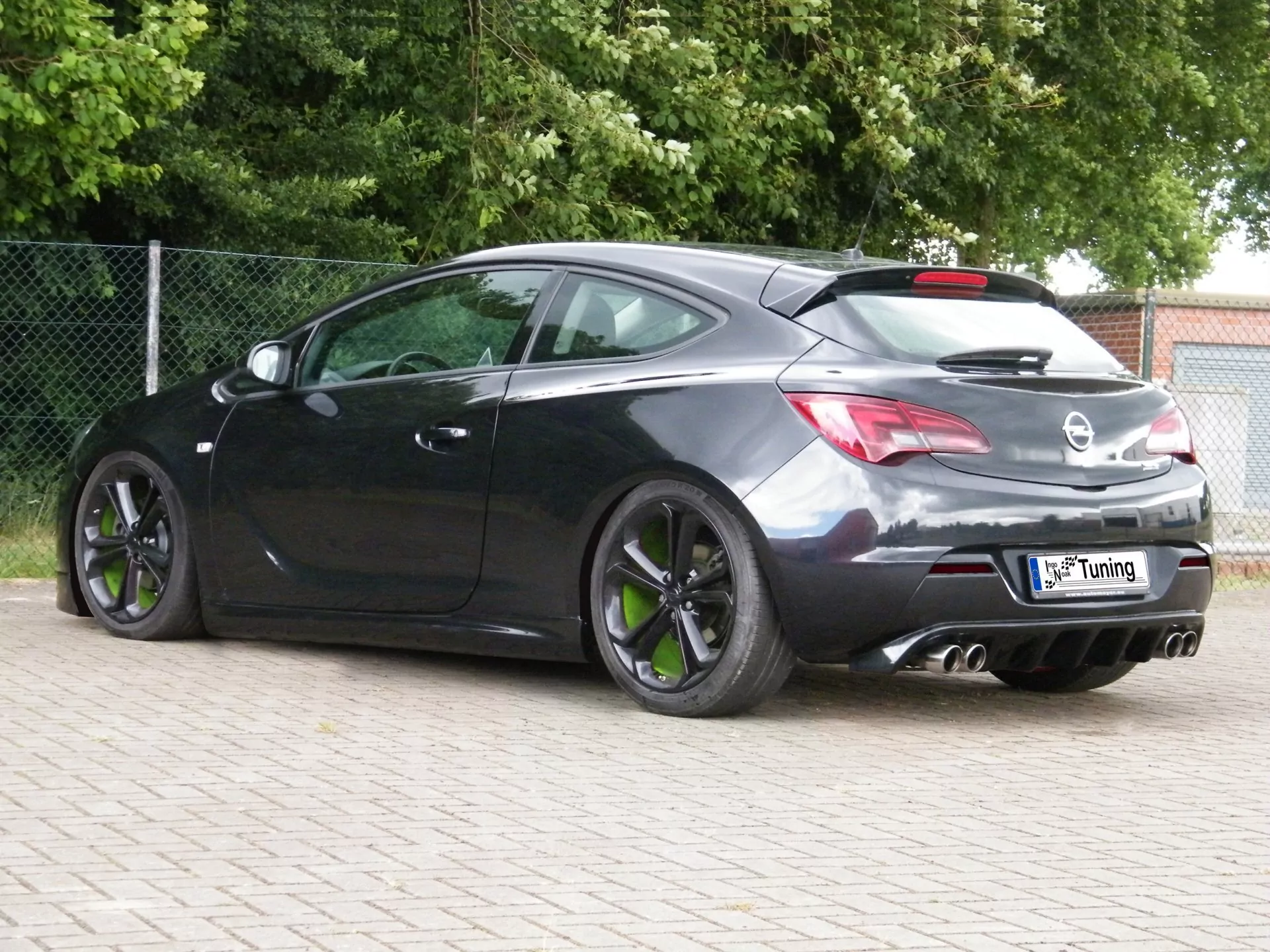 Heckdiffusor , für Opel Astra J GTC