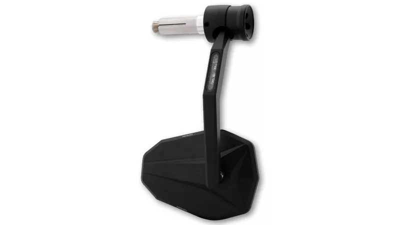 HIGHSIDER pro Lenkerendenspiegel Victory-X Schwarz Mit LED Blinker/Positionslicht (1Stck.)