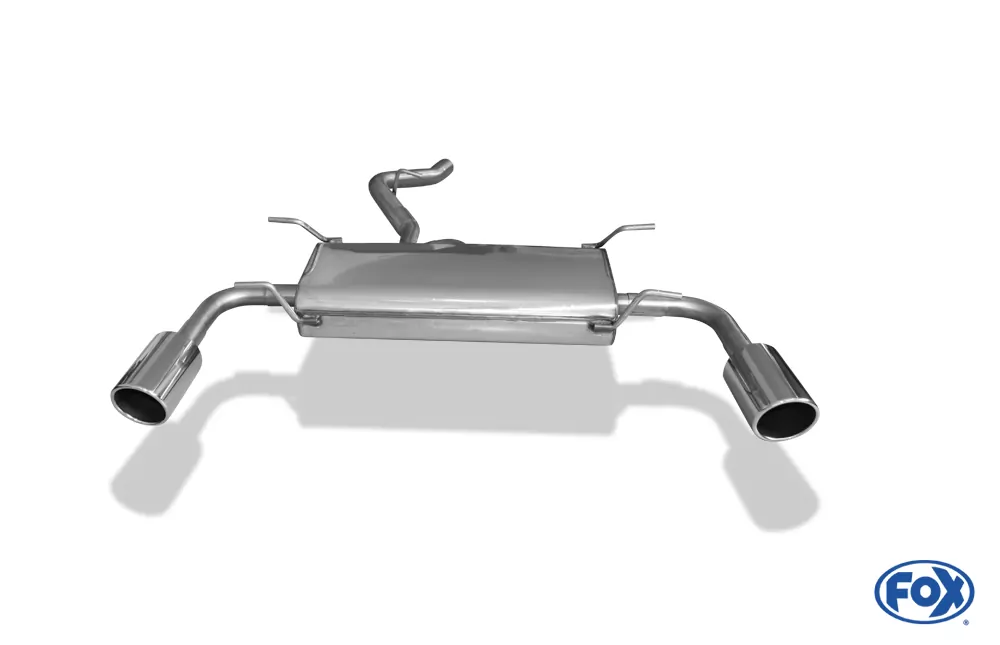 Subaru Impreza GT7 AWD  Endschalldämpfer quer Ausgang rechts/links - 1x100 Typ 16 rechts/links