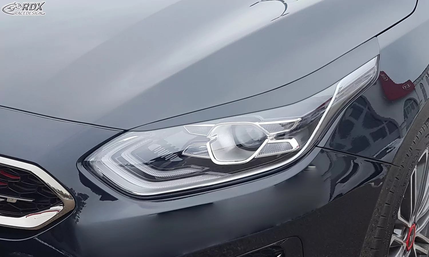 RDX Scheinwerferblenden für KIA Ceed CD & KIA ProCeed CD (2018-2021 & 2021+) Böser Blick