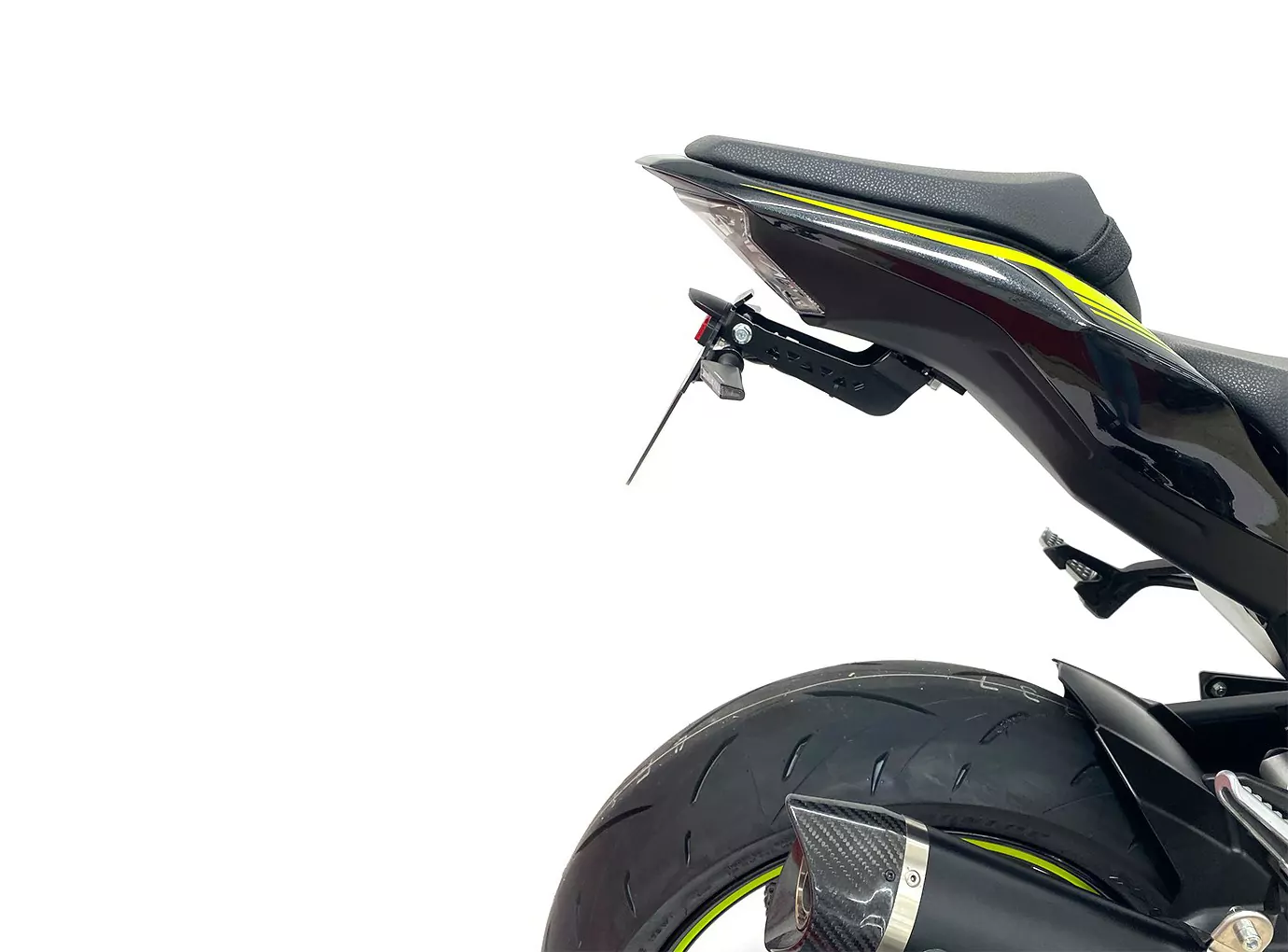 alpha Technik Kennzeichenhalter für Kawasaki Z900 ab Modelljahr 2017-