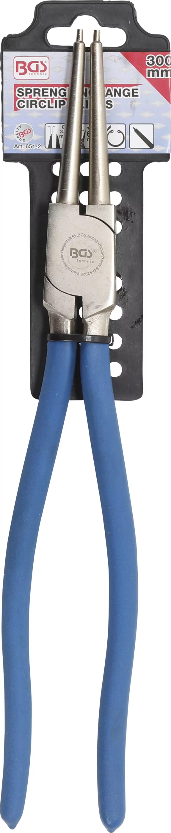 Sprengringzange | gerade | für Innensprengringe | 300 mm