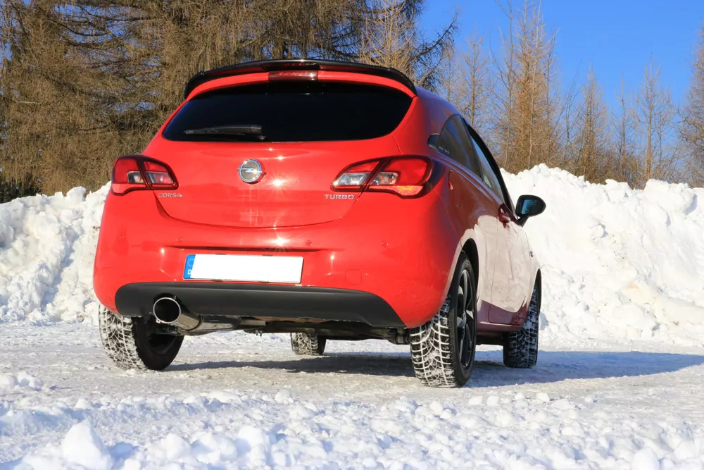 Opel Corsa E  Endschalldämpfer - 129x106 Typ 44