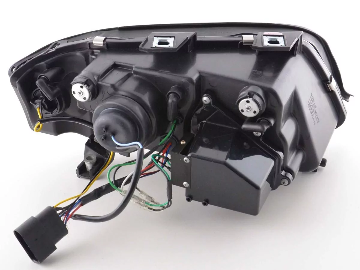 Scheinwerfer Set Daylight LED TFL-Optik Audi A6 Typ 4B Bj. 01-04 chrom