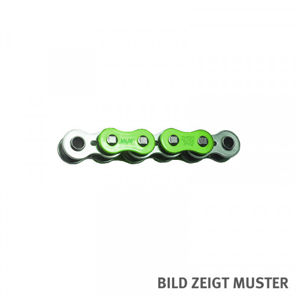 Kette ENUMA MVXZ-2 520 ideale OEM-Ersatzkette - 120 Glieder - Farbe Grün metallic