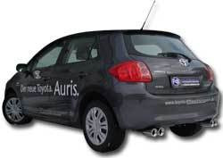 FOX Endschalldämpfer passend für Toyota Auris Diesel 2x90 Typ 13 rechts/links