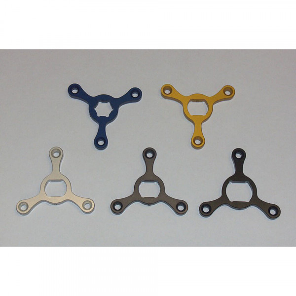 LSL Gabelsterne SECHSKANT 22mm, blau