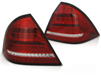 LED Rückleuchten rot/weiß passend für Mercedes W203 Limousine 2004-2007 LED Rückleuchten rot/weiß passend für Mercedes W203 Limousine 2004-2007