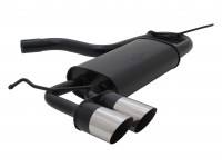 Novus Sportauspuff passend für Audi A3 / VW Golf 5 / VW Golf 6 / VW Scirocco 2x76mm MS-Design Novus Sportauspuff passend für Audi A3 / VW Golf 5 / VW Golf 6 / VW Scirocco 2x76mm MS-Design