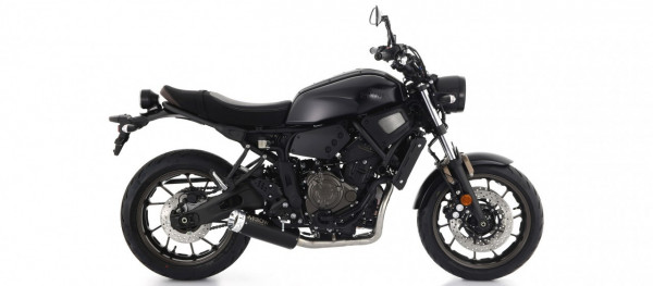 Arrow Rebel Edelstahl Schwarz YAMAHA XSR 700 21-