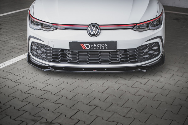 Front Ansatz V.2 +Flaps Für Volkswagen Golf 8 GTI