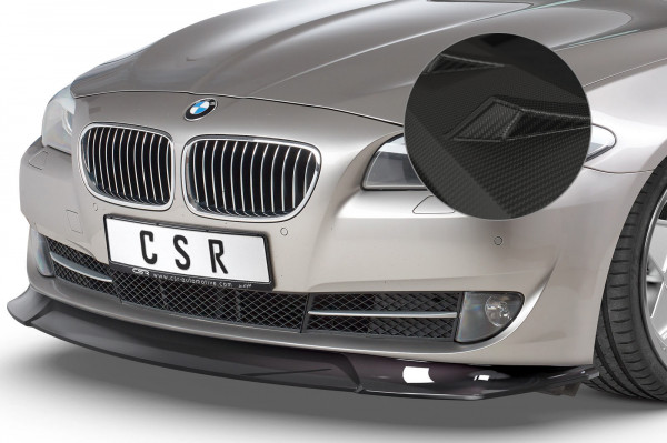 Cup-Spoilerlippe mit ABE für BMW 5er F10 / F11 CSL421-M Carbon Look Matt