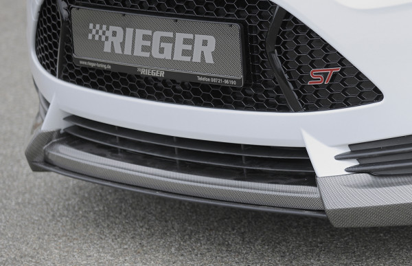 Rieger Spoilerschwert carbon look für Ford Focus 3 ST 5-tür. (Lim.) 08.12-11.14 (bis Facelift)