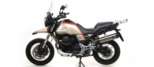 Arrow Indy Race Titan Endschalldämpfer passend für Moto Guzzi V85 TT 19-21