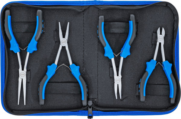 Elektronik-Zangen-Satz extra lang 4-tlg.