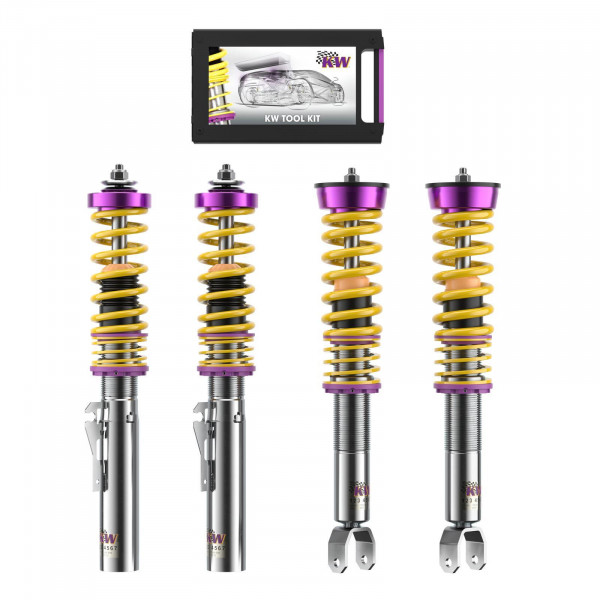 KW Gewindefahrwerk V1 inox passend für Porsche 911 (997)