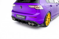 Mittlerer Cup Diffusor DTM Look Heck Ansatz passend für VW Golf R Mk8 / Mk8 Facelift Mittlerer Cup Diffusor DTM Look Heck Ansatz passend für VW Golf R Mk8 / Mk8 Facelift